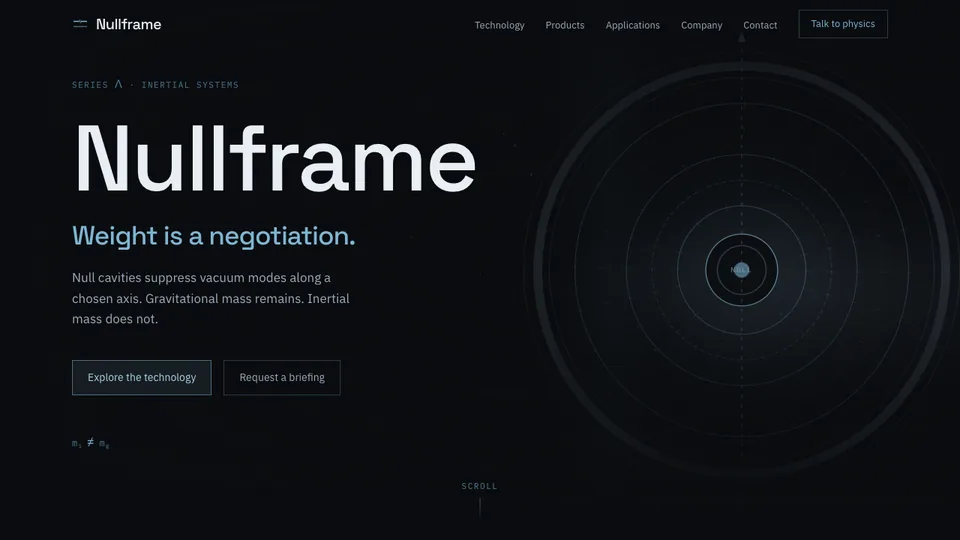Nullframe